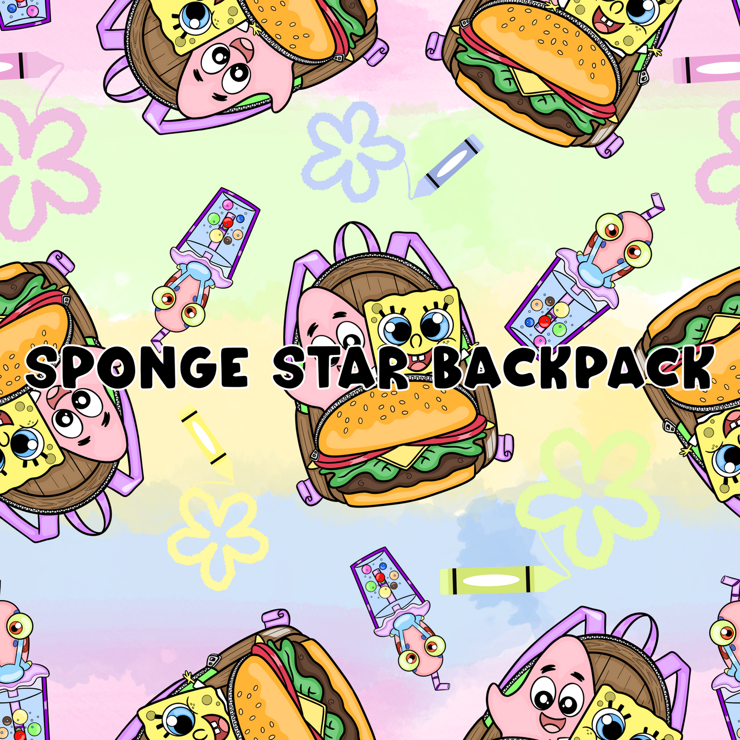 Sponge Star Backpack