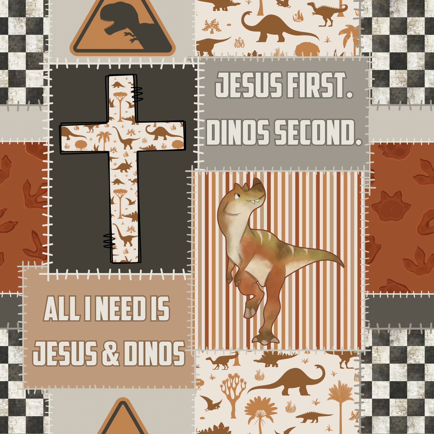 Jesus and Dinos