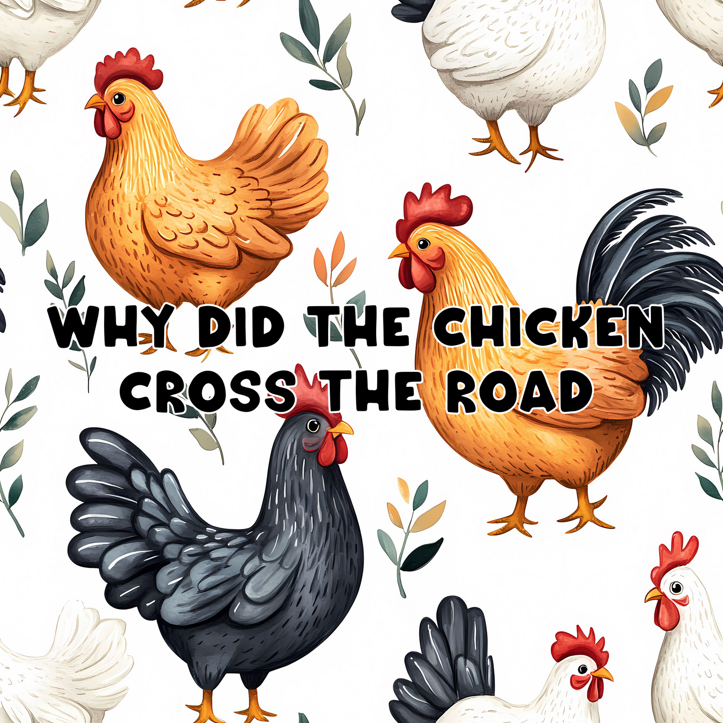 Why did the chicken cross the road