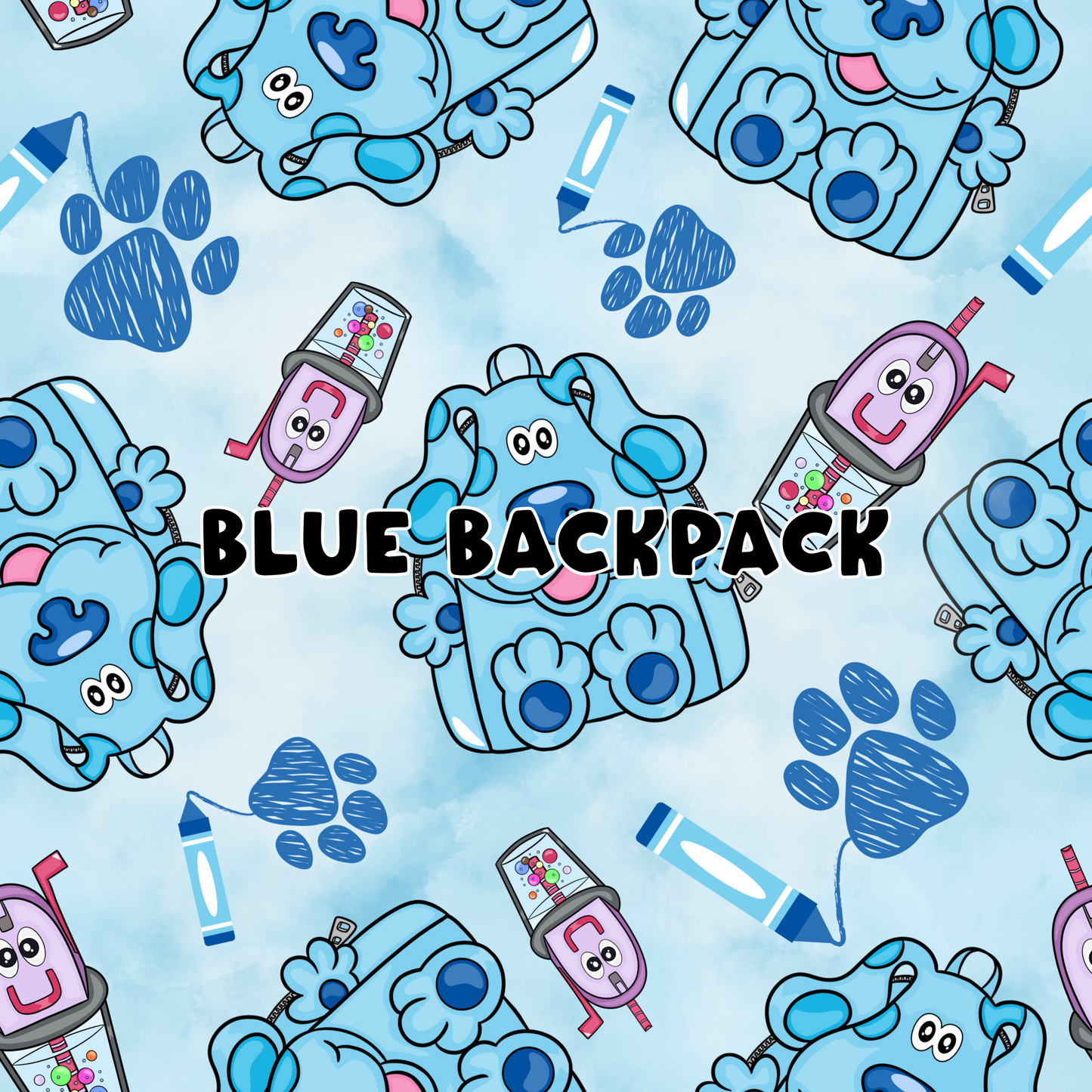 Blue Backpack