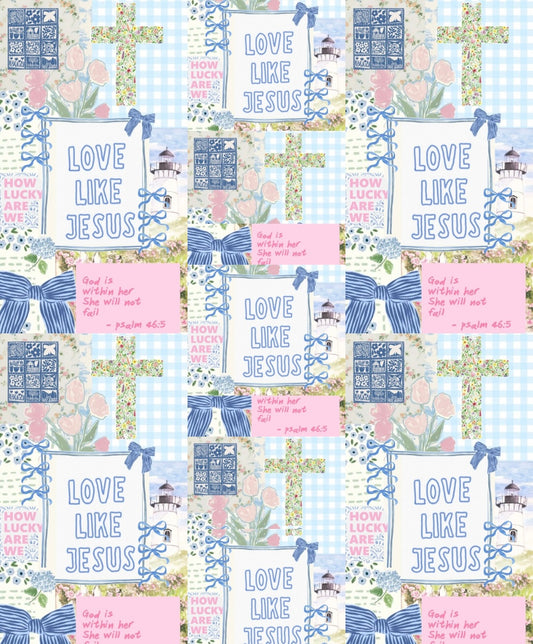 Love Like Jesus Collage