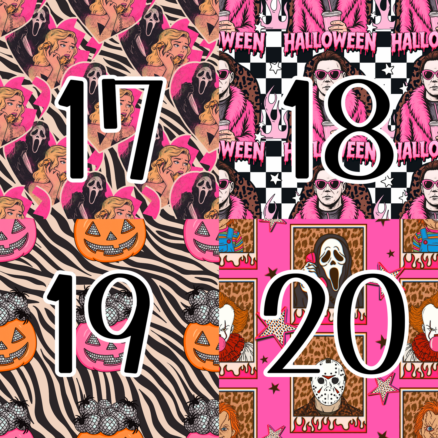 Spooky ghouls