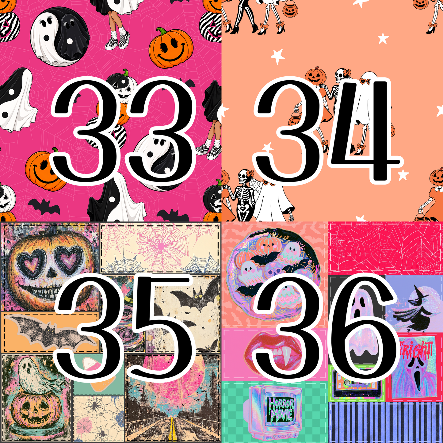Spooky ghouls